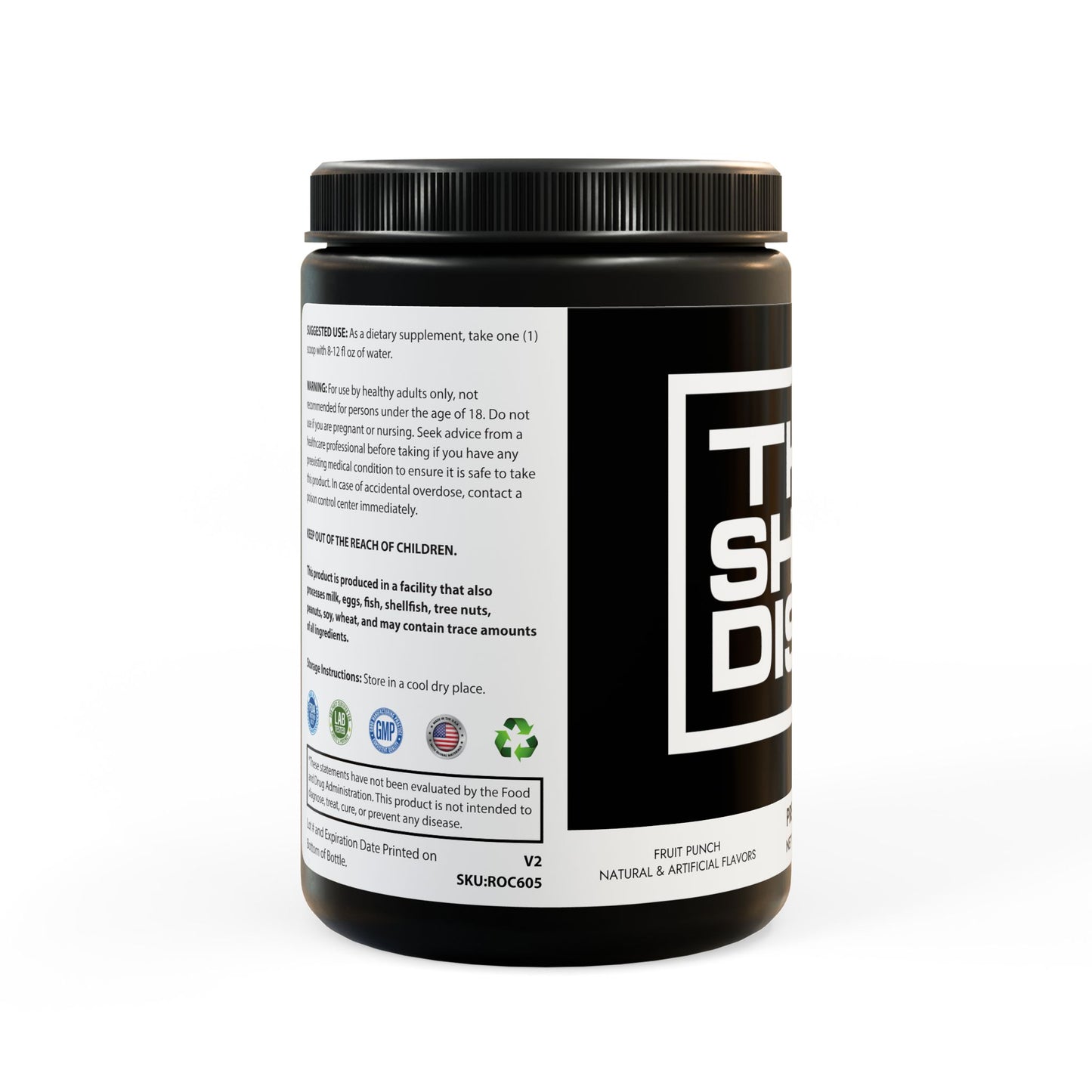 Pre-Workout Supplement, Fruit Punch (204g, 7.1oz)