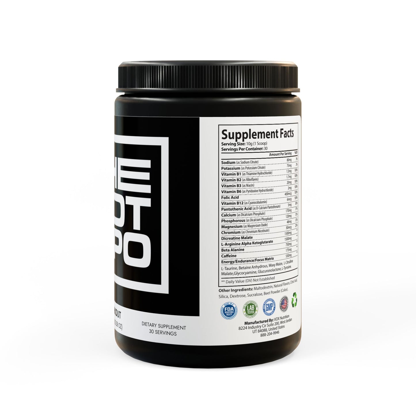 Pre-Workout Supplement, Watermelon (300g, 10.58oz)