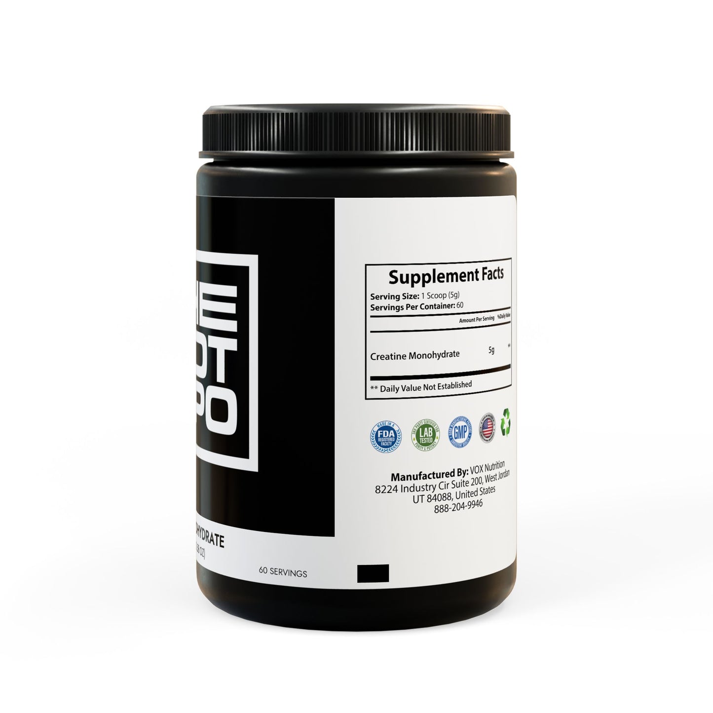 Creatine Monohydrate Supplement (300g, 10.58oz)