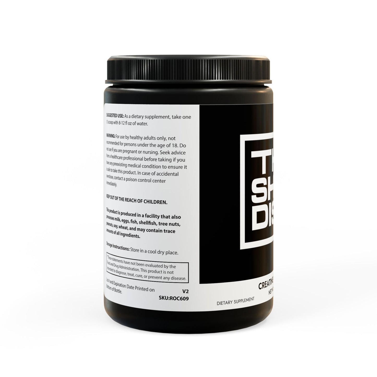 Creatine Monohydrate Supplement (300g, 10.58oz)