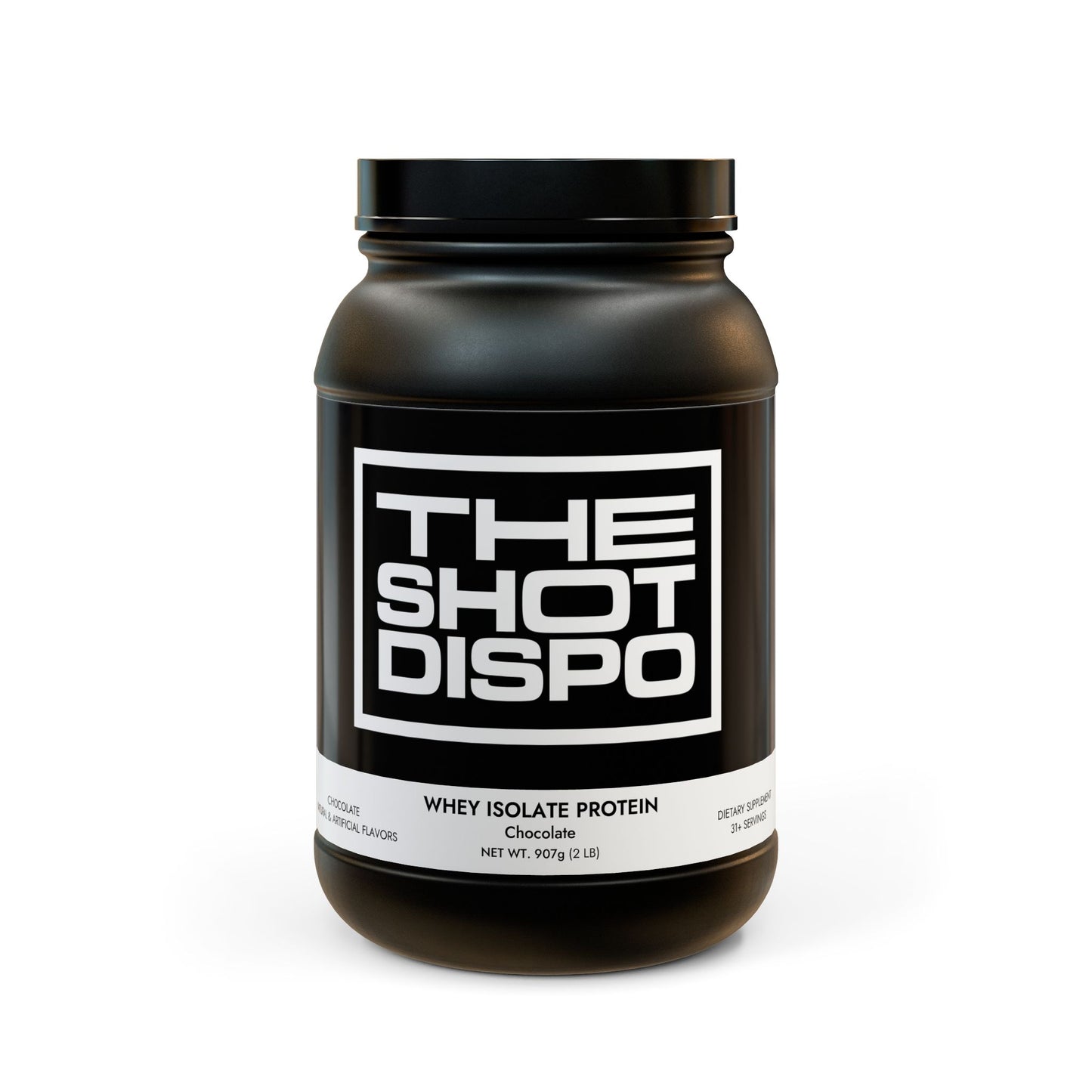 Whey Isolate Protein Supplement (907g, 2lb)